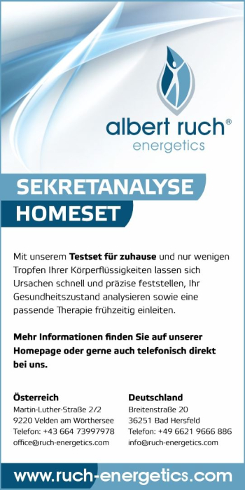 Albert Ruch - Inserat online