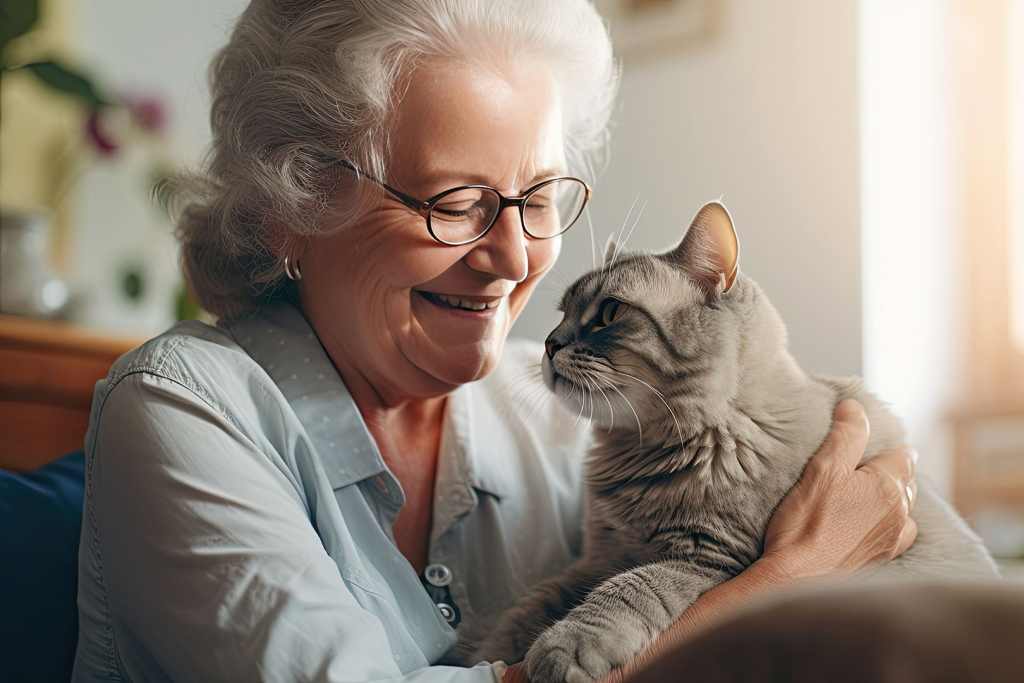 Streicheleinheiten von Frauchen
